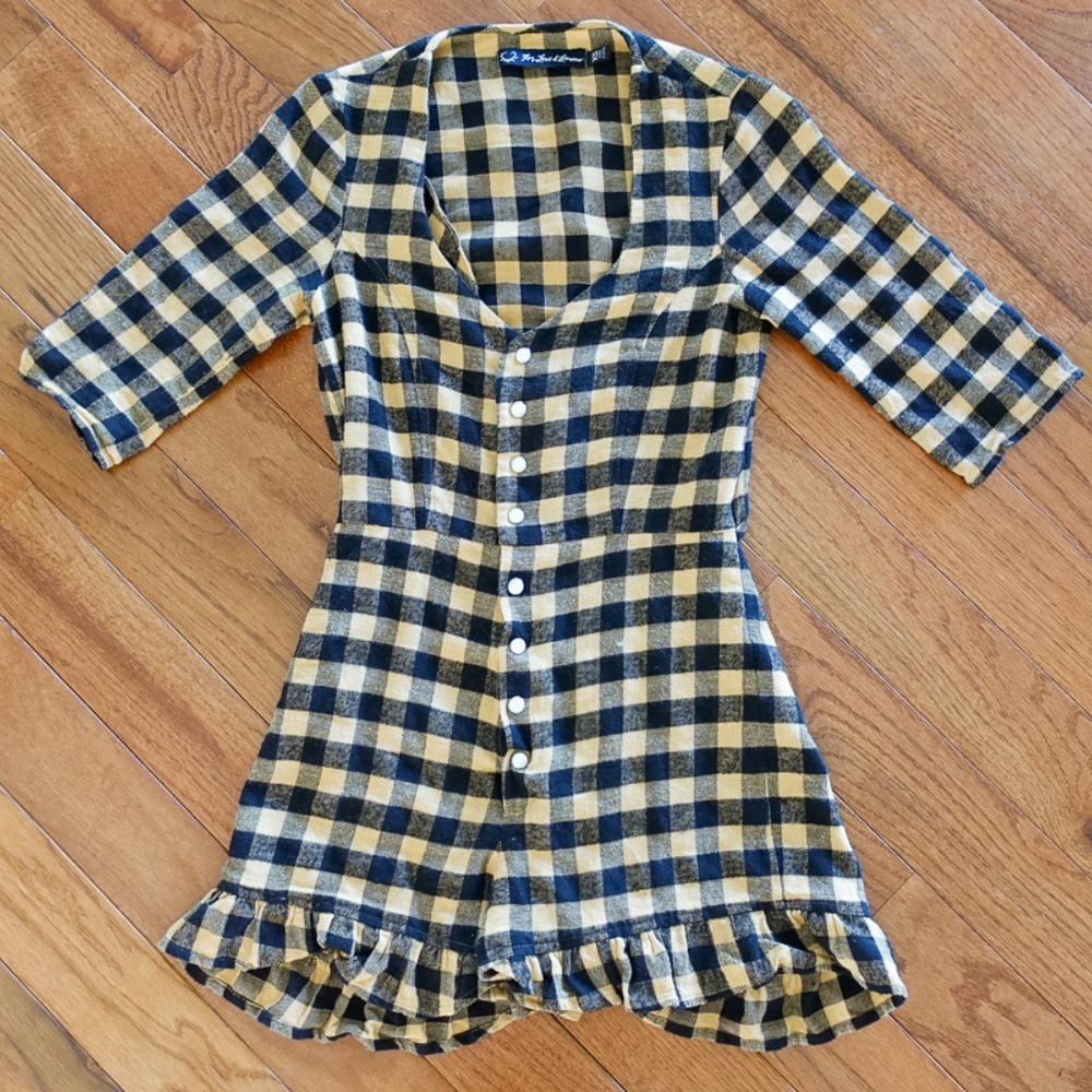 For Love and Lemons Wild West Romper - XS